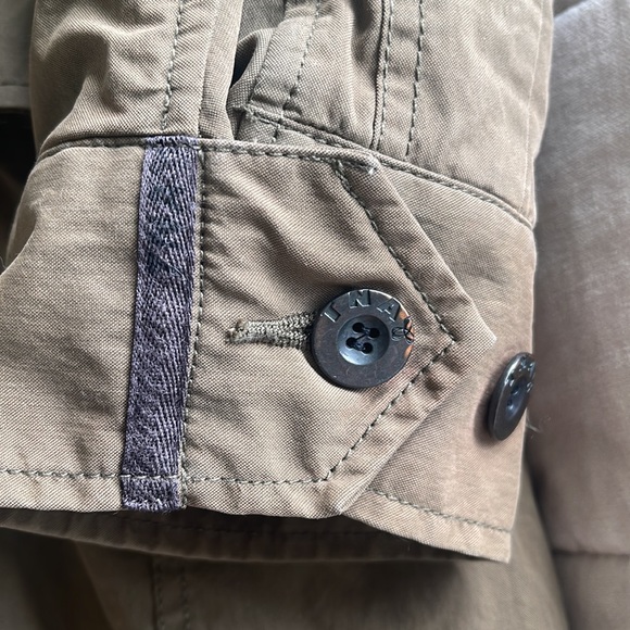 Sherpa Lined TNA Winter Jacket PARKA Army Green Size Small - Picture 6 of 11